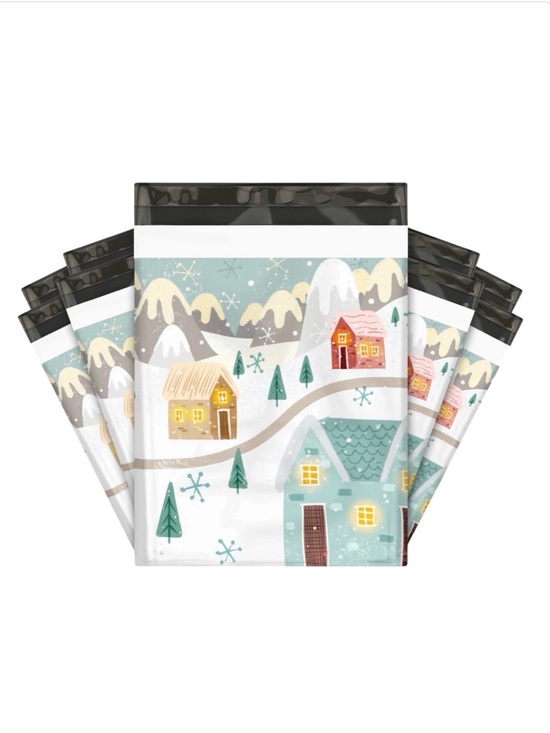 Other - 20PK 12 X 15 Winter Village Poly Mailers NIP BUY NOW PRICE